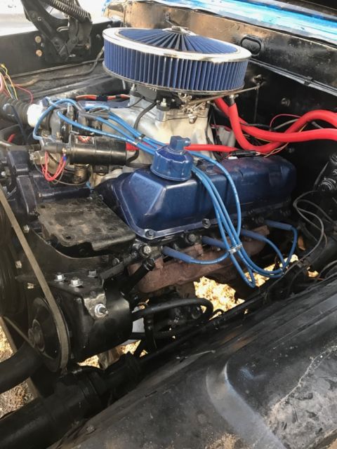 1969 deep gloss blue Ford F-250