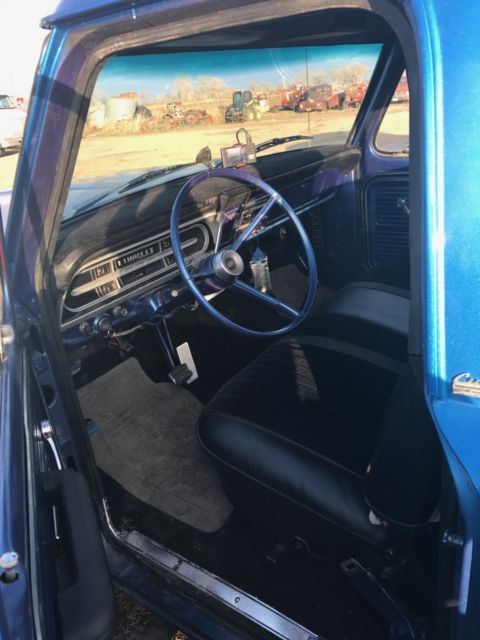 1969 deep gloss blue Ford F-250