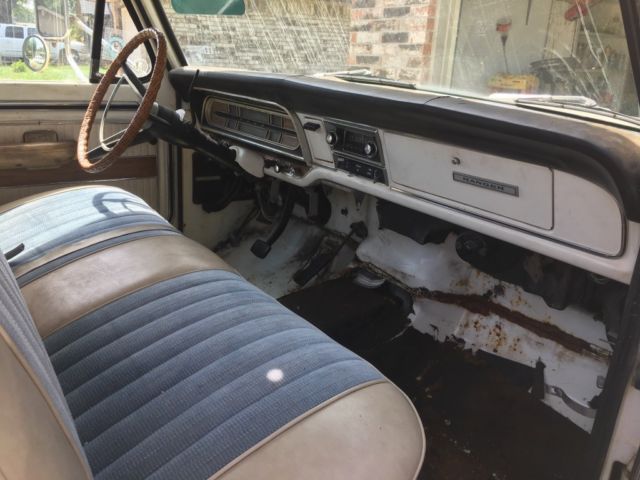 1969 Blue Ford F-250 Standard Cab Pickup