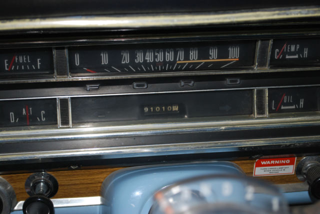 1969 Blue Ford F-250 Standard Cab Pickup