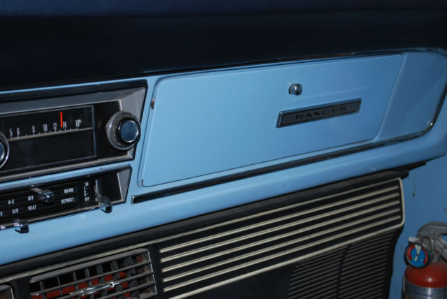 1969 Blue Ford F-250 Standard Cab Pickup