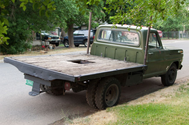 1969 Green Ford F-350 Cab & Chassis