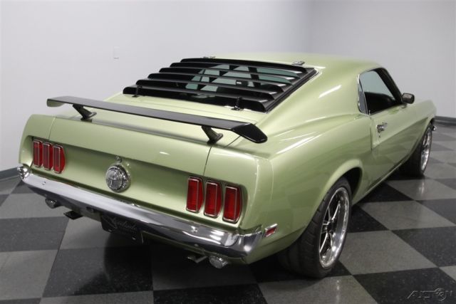 1969 Gold Ford Mustang