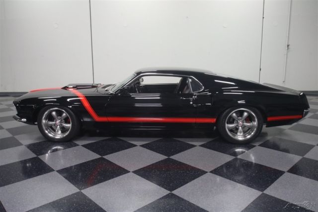 1969 Black Ford Mustang