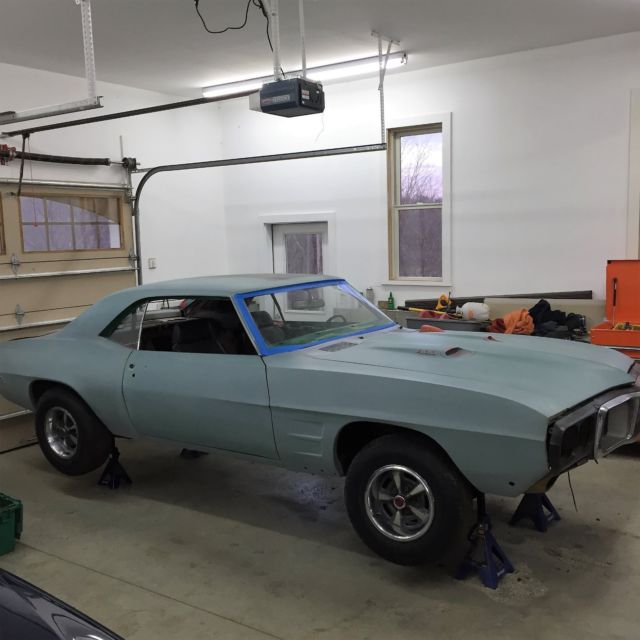 1969 Yellow Pontiac Firebird Coupe