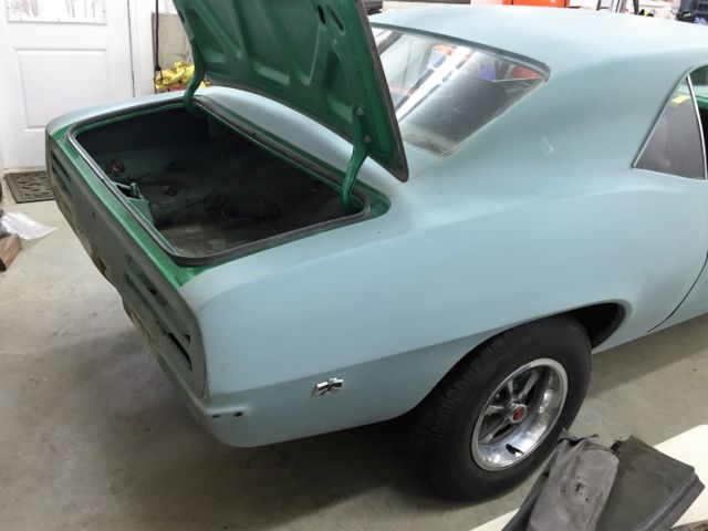 1969 Yellow Pontiac Firebird Coupe