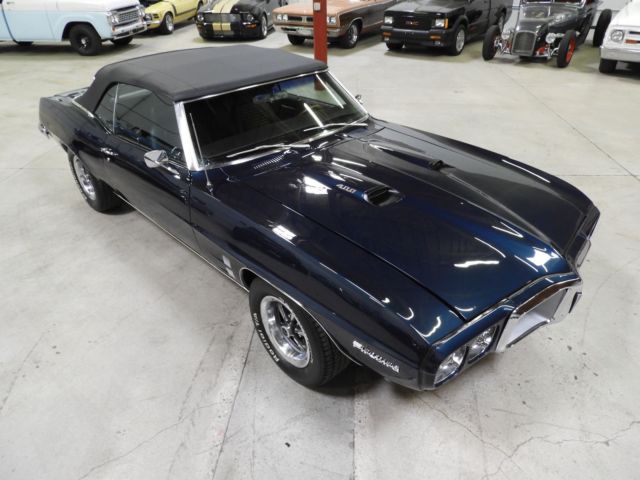 1969 Teal Pontiac Firebird