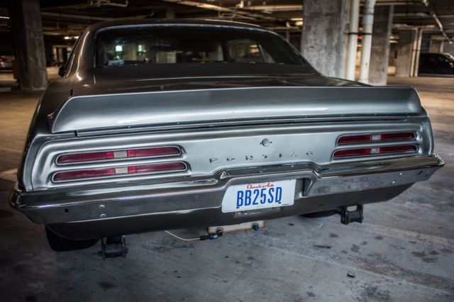 1969 Silver Pontiac Firebird Coupe