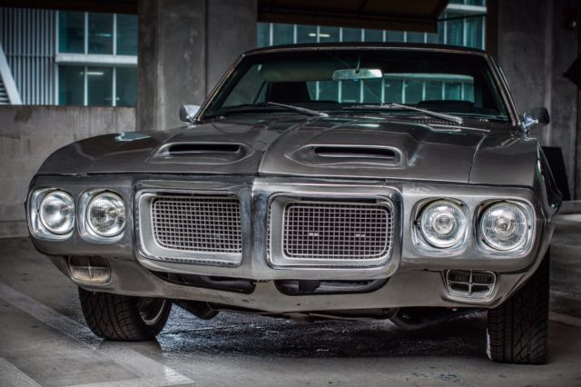 1969 Silver Pontiac Firebird Coupe