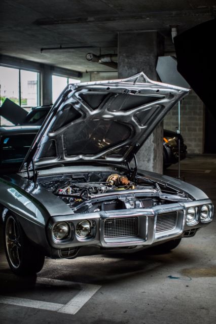 1969 Silver Pontiac Firebird Coupe
