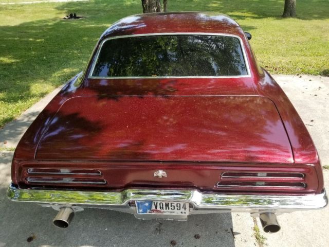 1969 Kandy Brandy Wine Red with silver and gold metalflakes Pontiac Firebird Coupe