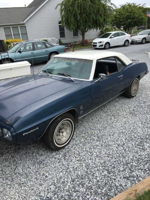 1969 Liberty Blue (both) Pontiac Firebird Coupe and Convertible