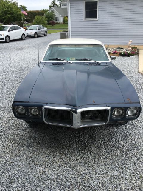 1969 Liberty Blue (both) Pontiac Firebird Coupe and Convertible