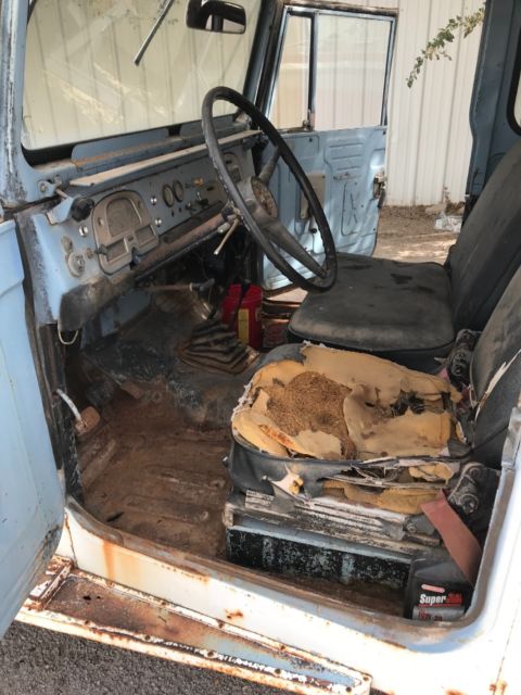 1969 White Toyota Land Cruiser