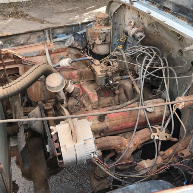 1969 White Toyota Land Cruiser