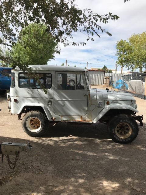 1969 White Toyota Land Cruiser