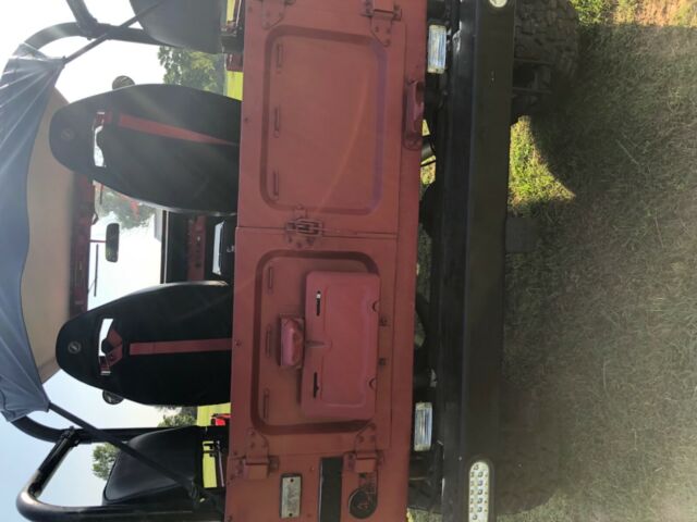 1969 Red Toyota Land Cruiser