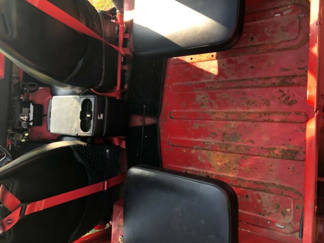 1969 Red Toyota Land Cruiser