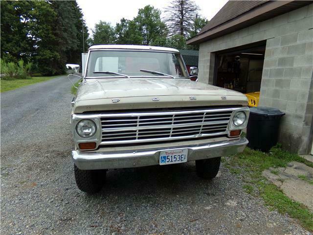 1969 Tan Ford 100 --