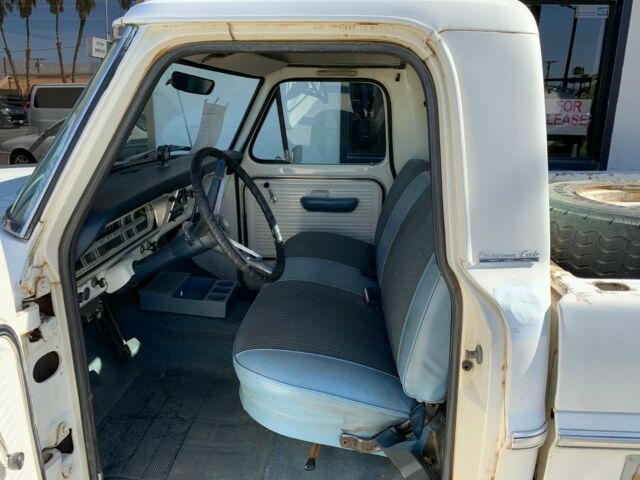 1969 White Ford F-250 LONG BED