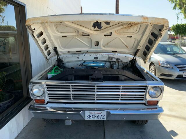 1969 White Ford F-250 LONG BED