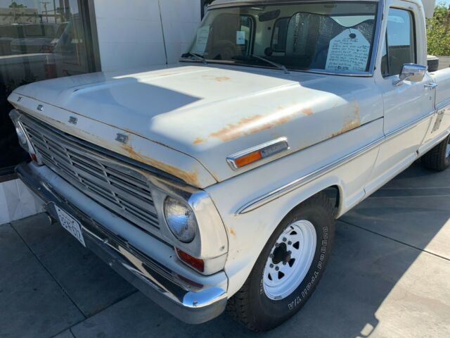 1969 White Ford F-250 LONG BED