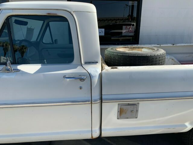 1969 White Ford F-250 LONG BED