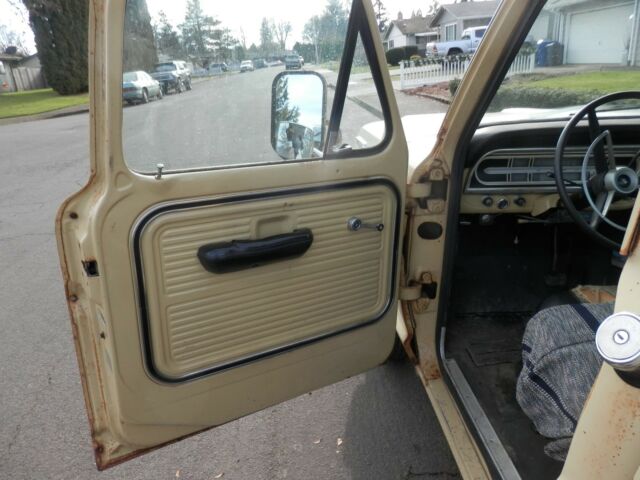 1969 Yellow Ford F-250 Standard Cab Pickup