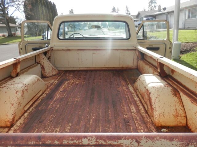 1969 Yellow Ford F-250 Standard Cab Pickup