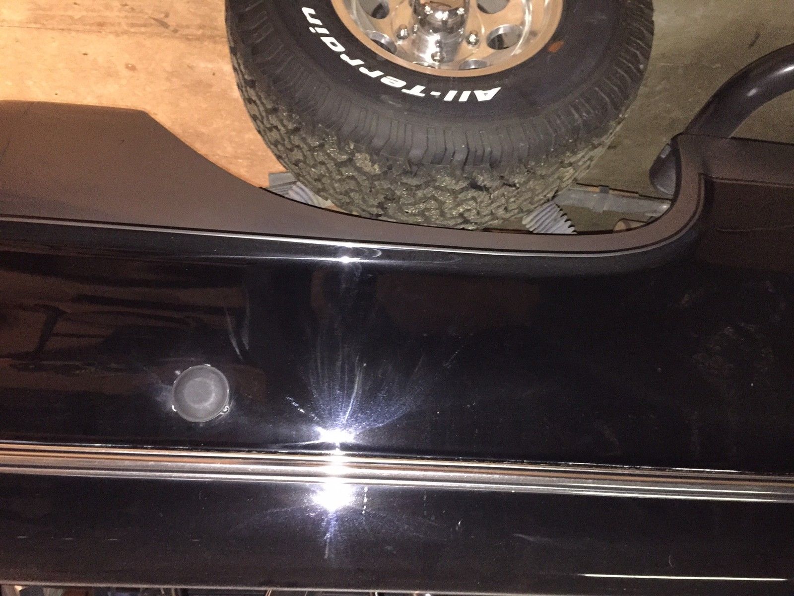 1969 Black,silver Ford Bronco Wagon