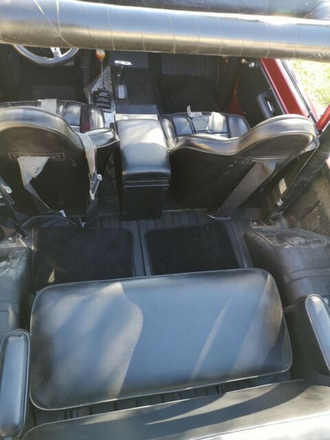 1969 Red Ford Bronco SUV