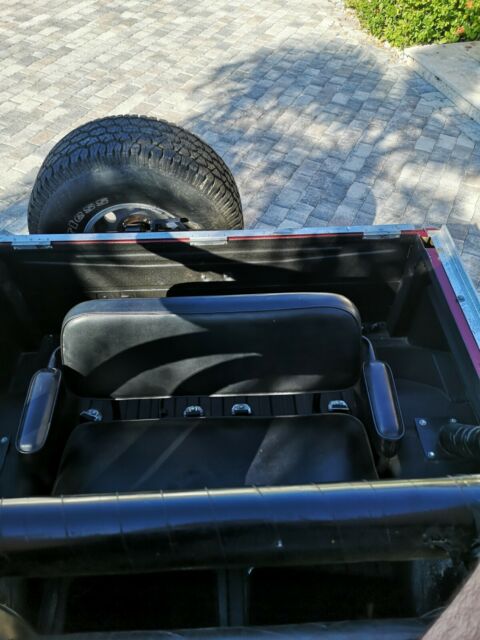 1969 Red Ford Bronco SUV