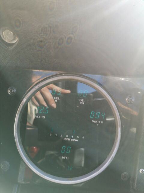 1969 Red Ford Bronco SUV