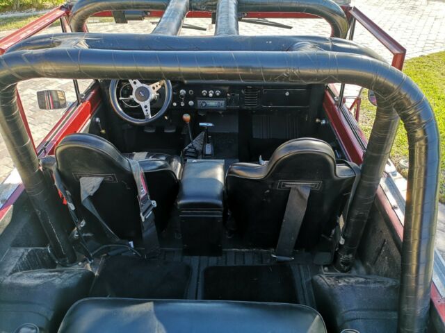 1969 Red Ford Bronco SUV