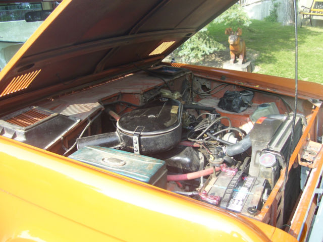 1969 Burnt Orange Ford Bronco Two Door