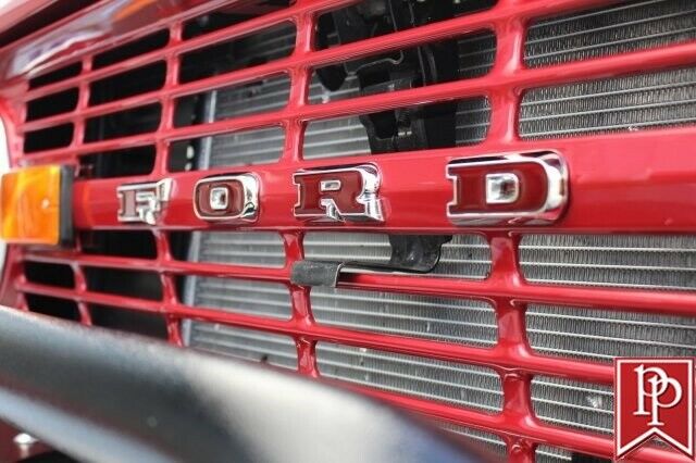 1969 Burgundy Ford Bronco Sport Utility SUV