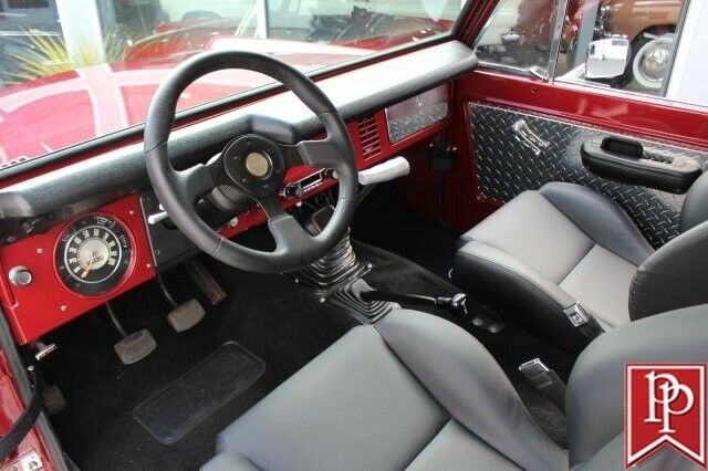 1969 Burgundy Ford Bronco Sport Utility SUV