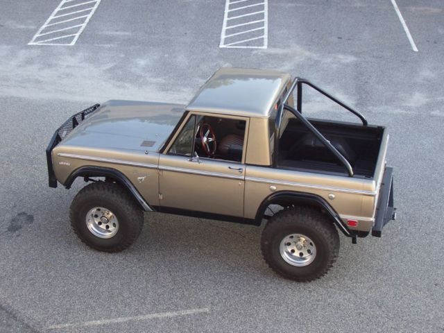 1969 Tan Ford Bronco SUV