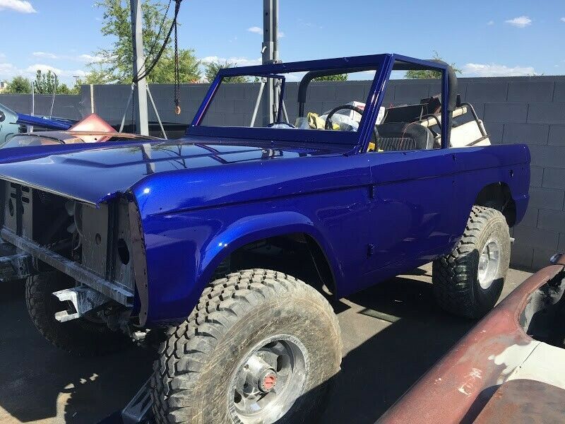 1969 Blue Ford Bronco