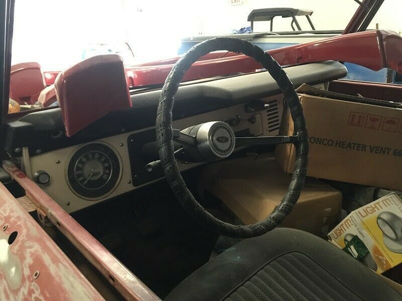 1969 Blue Ford Bronco