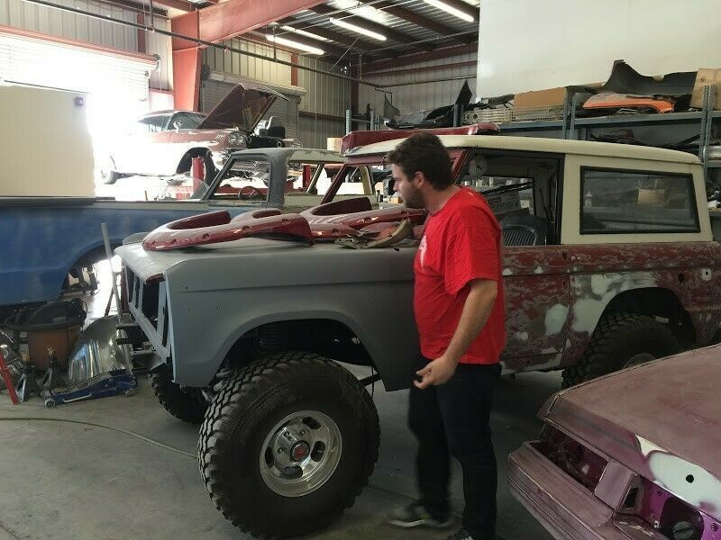 1969 Blue Ford Bronco