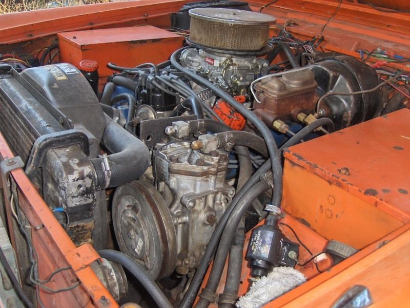 1969 Orange Ford Bronco