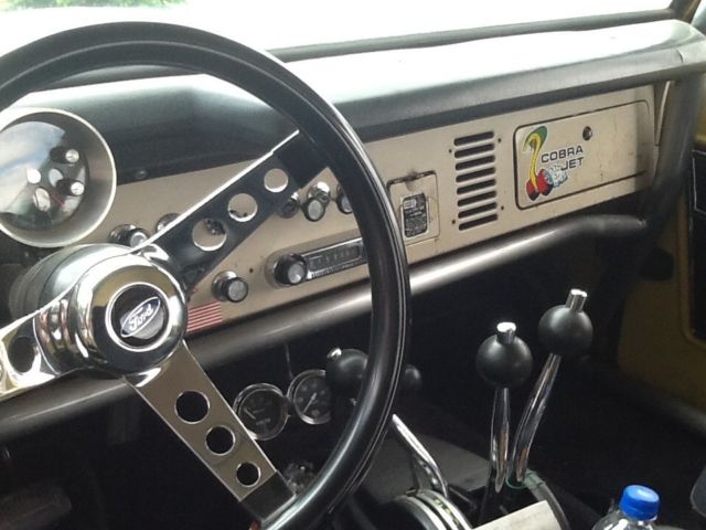 1969 Yellow Ford Bronco Sport utility