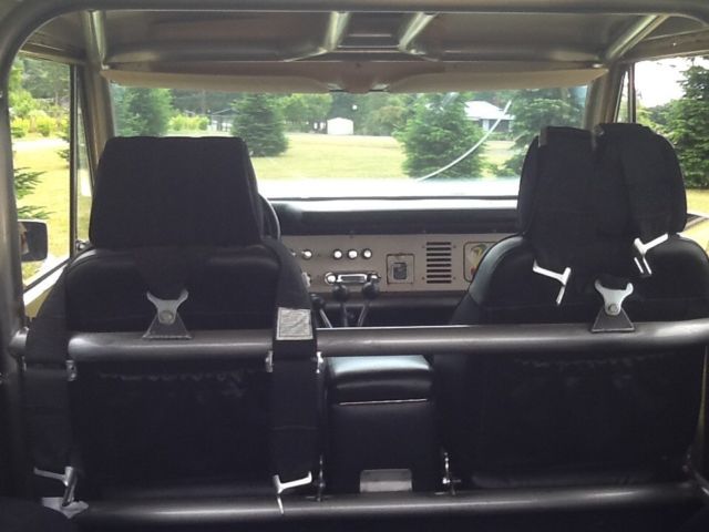 1969 Yellow Ford Bronco Sport utility