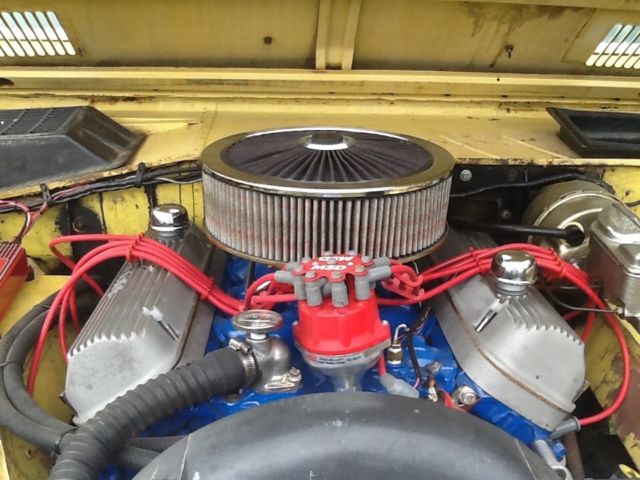 1969 Yellow Ford Bronco Sport utility