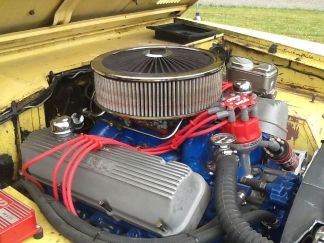 1969 Yellow Ford Bronco Sport utility