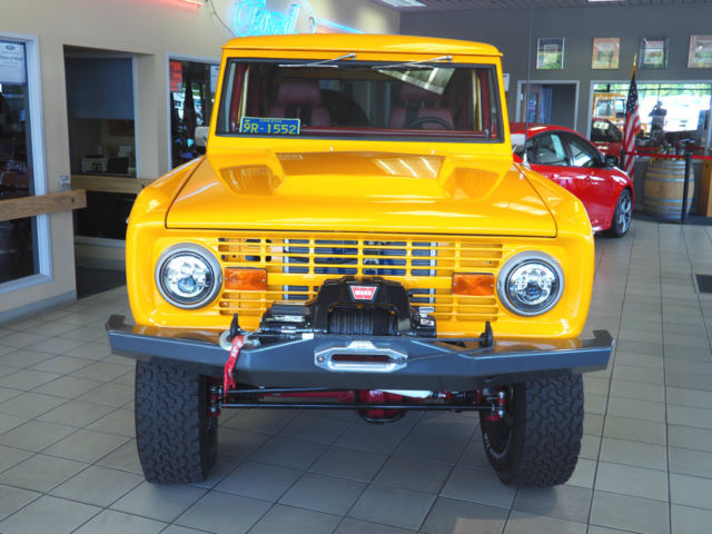 1969 Yellow Ford Bronco Other