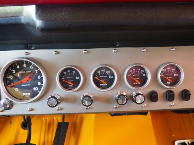 1969 Yellow Ford Bronco Other