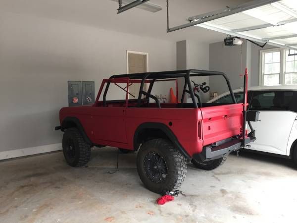 1969 Satin Ford Red Ford Bronco