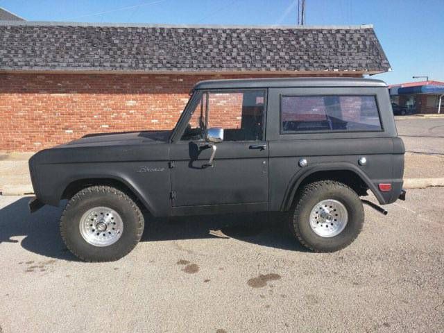 1969 Black Ford Bronco --